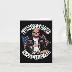 Of Trump Maga Chapter 2024 (on Back) Card
