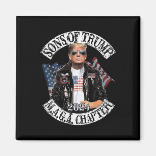 Of Trump Maga Chapter 2024 (on Back) Magnet