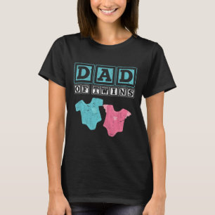 Of Twins Family Daddy Fathers Day Future Parents T-Shirt
