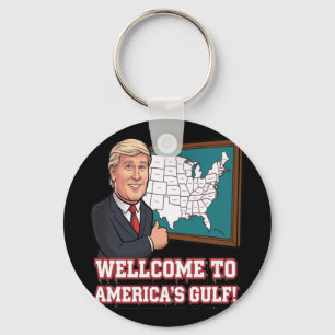Of Wellcome Gulf Of United States Of America  Key Ring