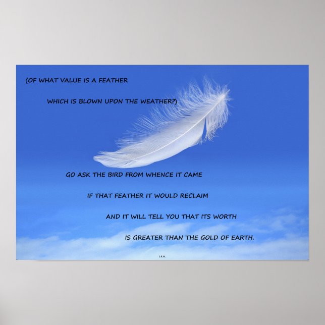 Of What Value Poster (Front)