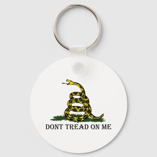 Of Which Tread On Me Key Ring (Front)