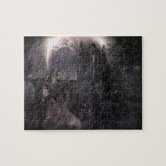 Of Wolf and Man Jigsaw Puzzle (Horizontal)