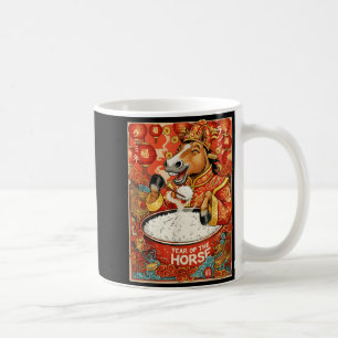 Of Zodiac Chinese Horse Rice Coffee Mug