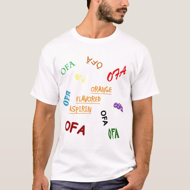 OFA words men's shirt (Front)