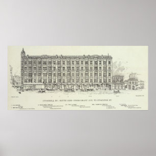 O'Farrell South side Grant and Stockton Poster