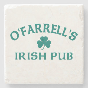 O'Farrell's Irish Pub Stone Coaster