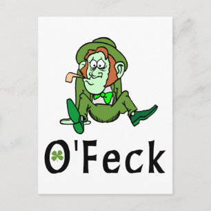 O'Feck Funny Irish Postcard