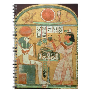 Ofenmut Offering to Osiris, Stele of Ofenmut from Notebook