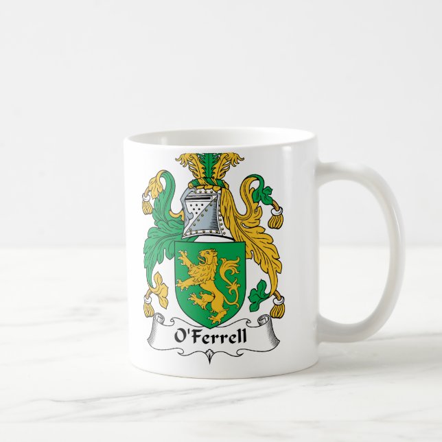O'Ferrell Family Crest Coffee Mug (Right)