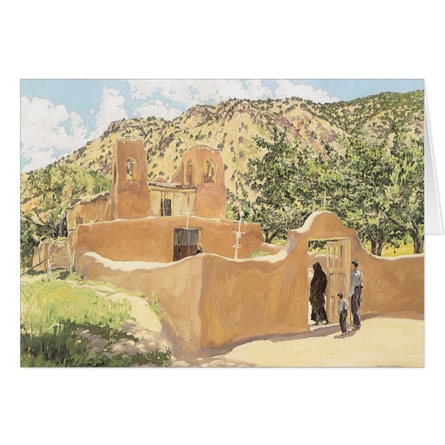 Oferta Para San Esquipula by Walter Ufer (Front Horizontal)