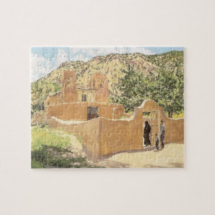 Oferta Para San Esquipula by Walter Ufer Jigsaw Puzzle