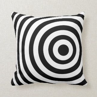 Black Target Cushions - Black Target Scatter Cushions Zazzle.com.au