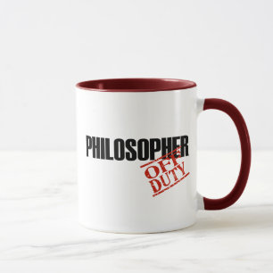 OFF DUTY Philosopher Mug