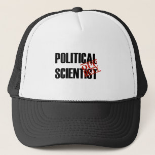 OFF DUTY POLITICAL SCIENTIST LIGHT TRUCKER HAT
