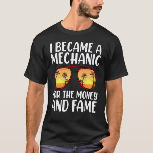 Off Duty Sunglasses Technician Mechanic Maintenanc T-Shirt