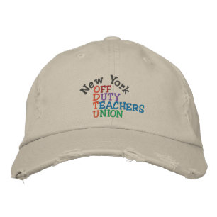 Off Duty Teachers Cap by SRF