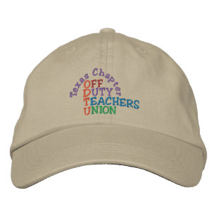Off Duty Teachers Cap by SRF