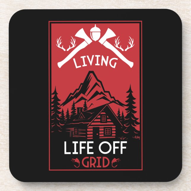 OFF GRID LIFE COASTER (Front)