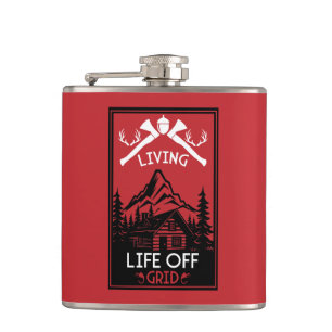 OFF GRID LIFE HIP FLASK