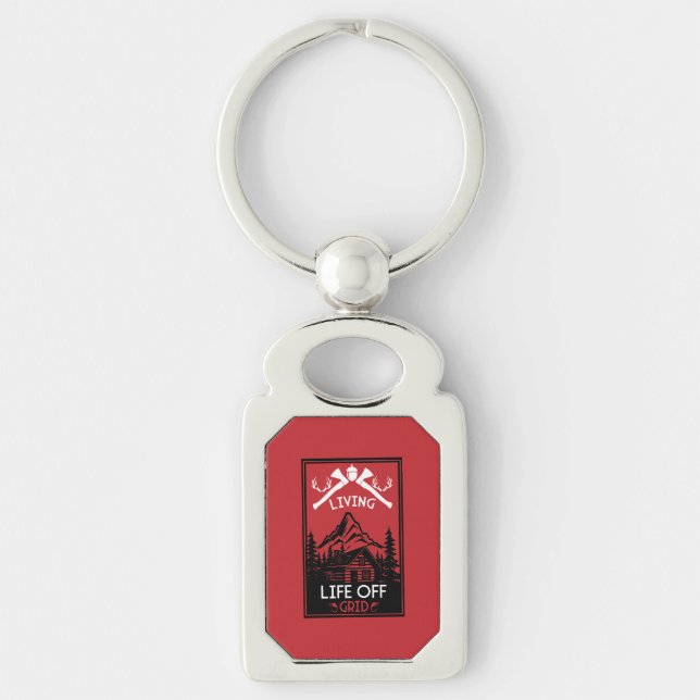 OFF GRID LIFE KEY RING (Front)