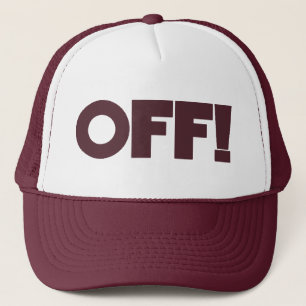 OFF! Hat (maroon)