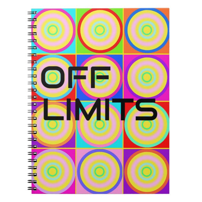 "Off Limits" Notebook (Front)