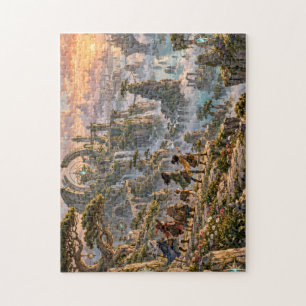 Off on an adventure jigsaw puzzle