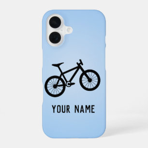 Off Road Biking - a Mountain Bicycle with own Name iPhone 16 Case