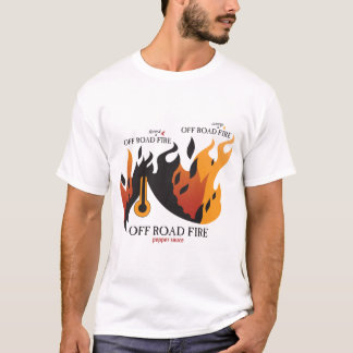 Off Road Fire - Men Destroyed T-Shirt