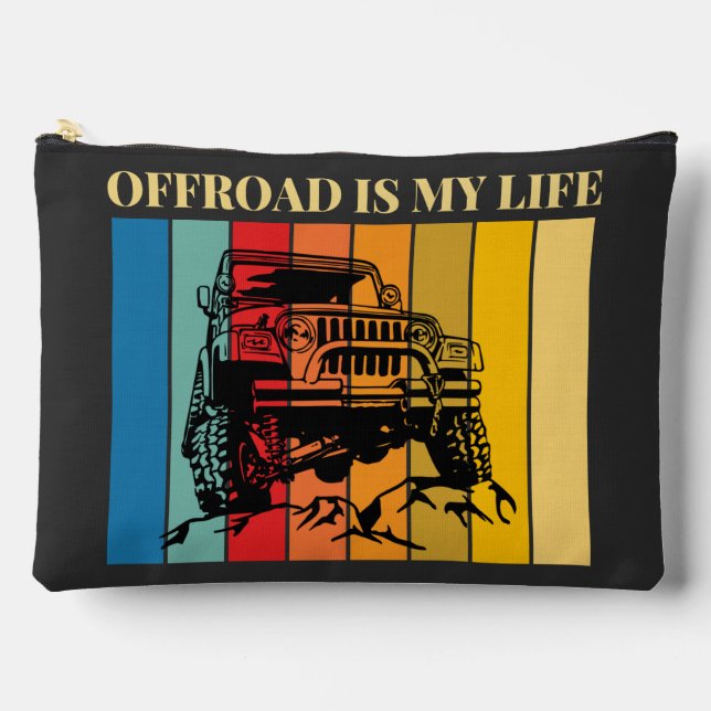 off road is my life accessory pouch (Front)