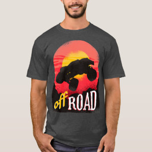 Off Road Monster Truck Car Cars Auto Autos Design T-Shirt