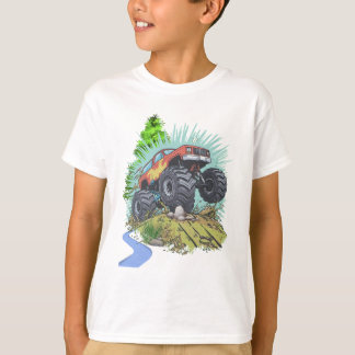 Off-Road Monster Truck Jumping T-Shirt