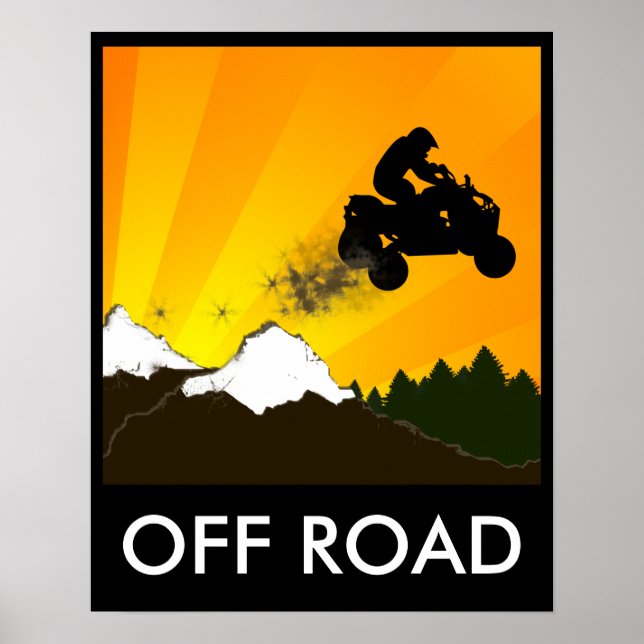 off road quads poster (Front)