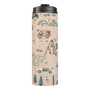 Off-road Racing. Mountain Forest Rally. Toy Car Ra Thermal Tumbler