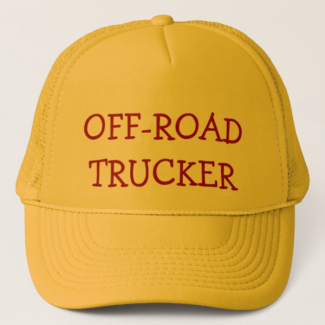 OFF-ROAD TRUCKER HAT (Front)