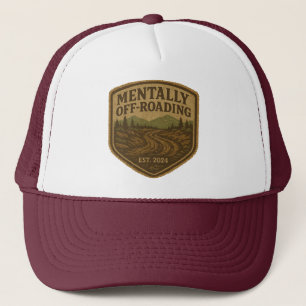 Off-Road Trucker Hat - Vintage Adventure Aesthetic