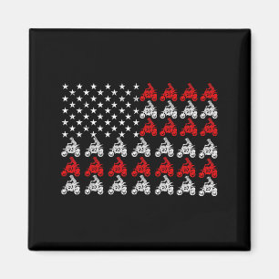 Off roading quad atv apparel off road quad atv magnet