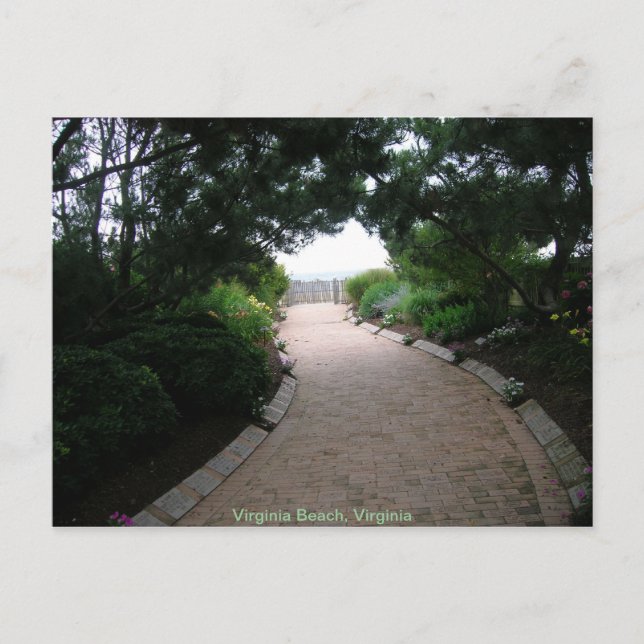 Off the beaten path postcard (Front)