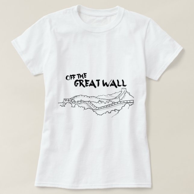 Off The Great Wall T-Shirt (Design Front)