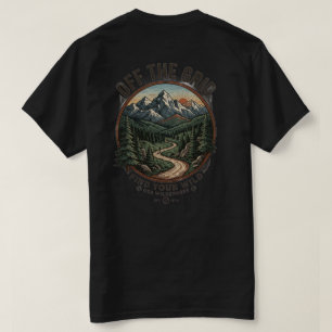 Off The Grid Find Your Wild Vintage Outdoor Advent T-Shirt