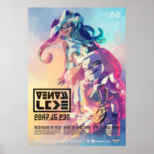 Off The Hook Splatoon 2 Poster