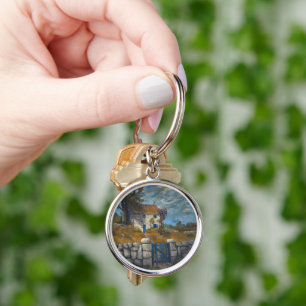 "Off The Market - An English Cottage" Key Ring