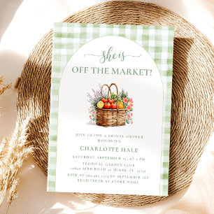 Off the Market Bridal Shower Modern Farmers Invitation