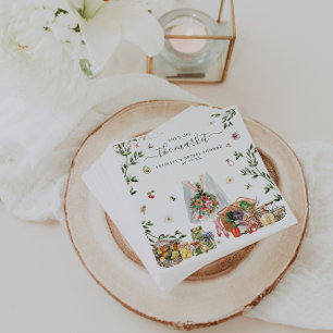 Off The Market Farmer's Market Bridal Shower Napkin