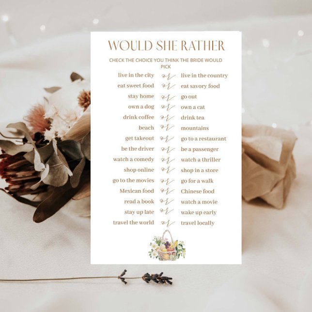 Off The Market Would She Rather Bridal Game (Creator Uploaded)