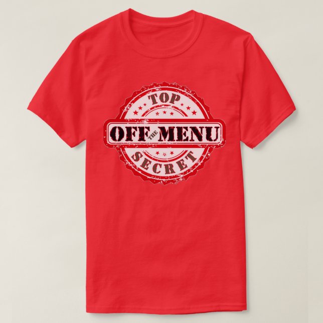 Off THE MENU  (2) T-Shirt (Design Front)