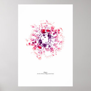 Off the Staff: Allegro (colour) Poster