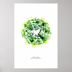 Off the Staff: Allegro con brio (color) Poster