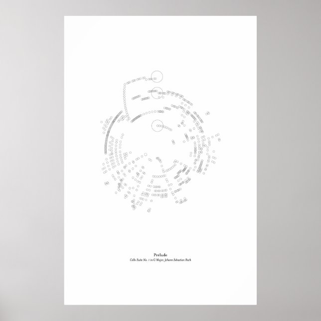 Off the Staff: Prélude, Cello Suite #1 in G Major Poster (Front)